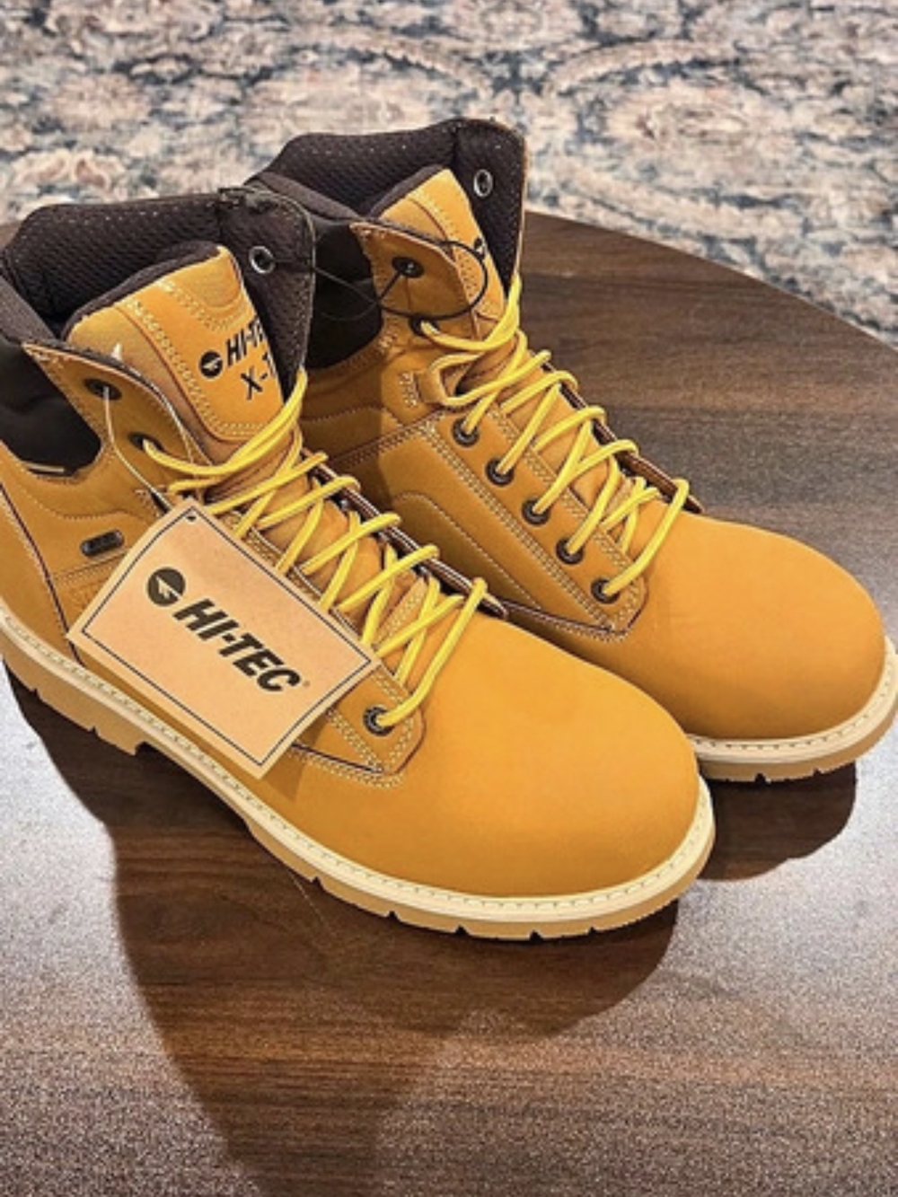 Hi-Tec X-T 6" Steel Toe Waterproof Work Boot Brown US 11M